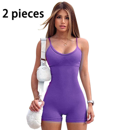 Strap Sports Romper