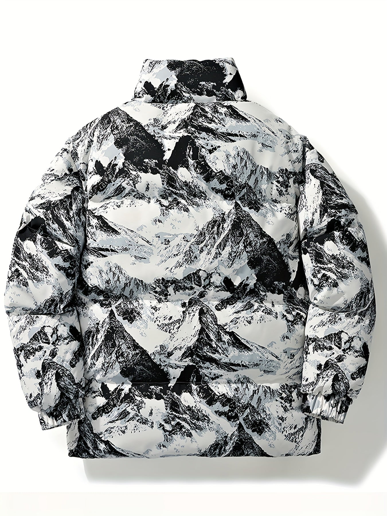 Trendy Camo Hooded Jacket