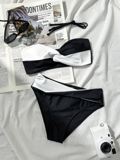 Strapless Bikini Set