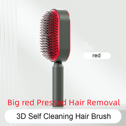 Self-Cleaning Hairbrush