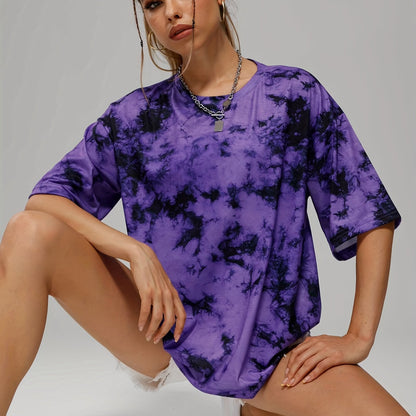 Tie-Dye Crew Neck T-shirt