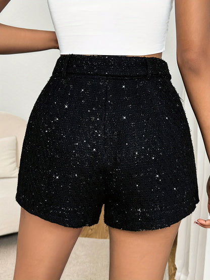 Elegant High-Waist Shorts