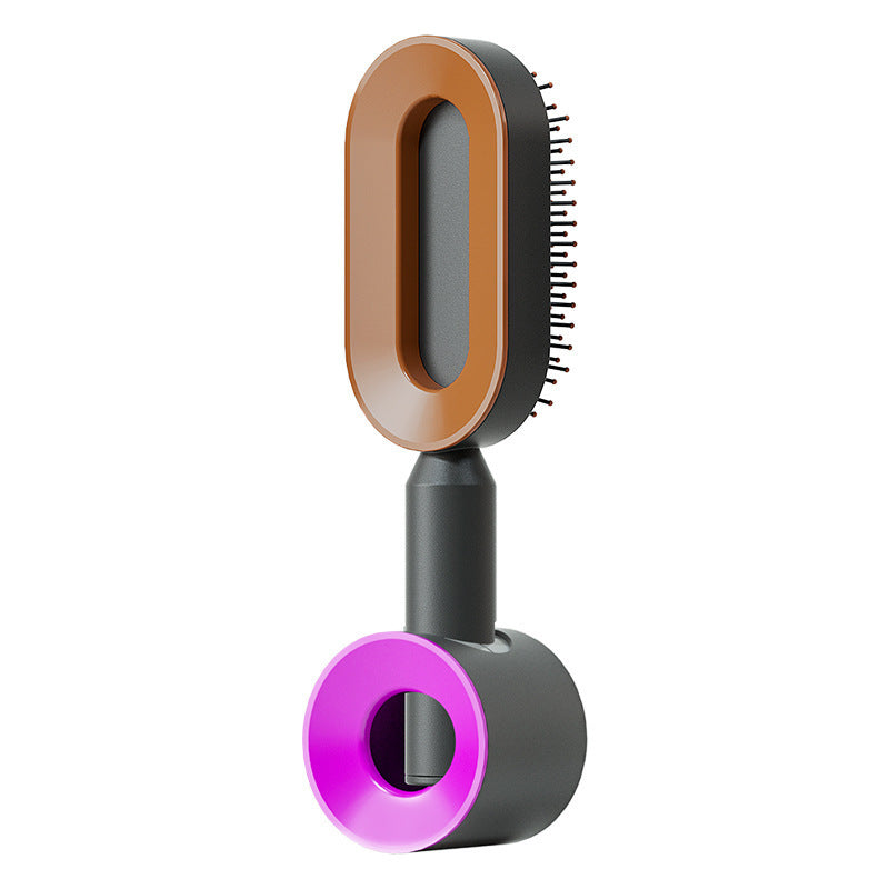 Self-Cleaning Hairbrush