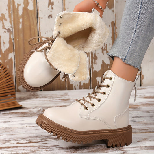 Cozy Thermal Combat Boots