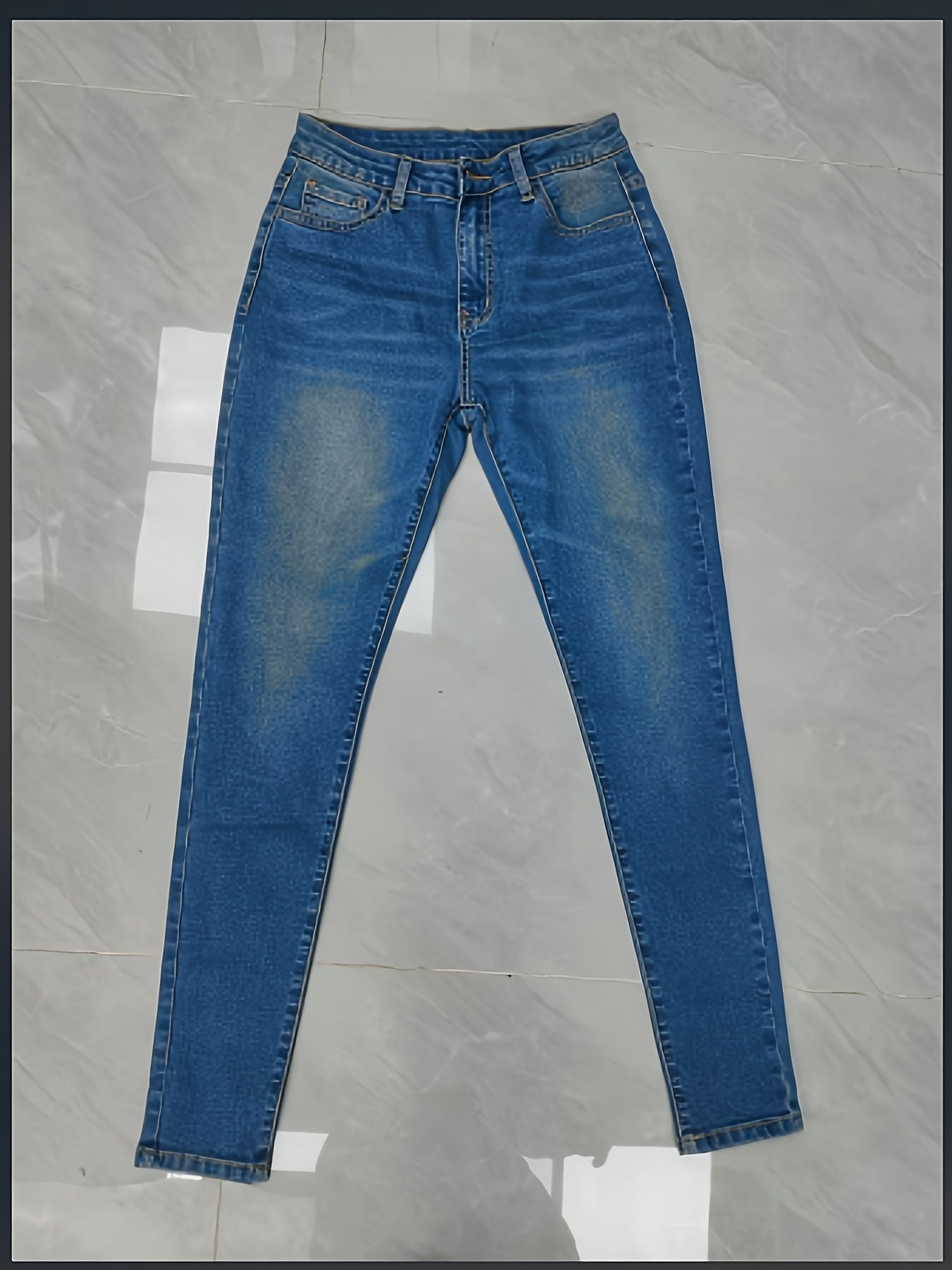 Fashionable Light Blue Skinny Jeans