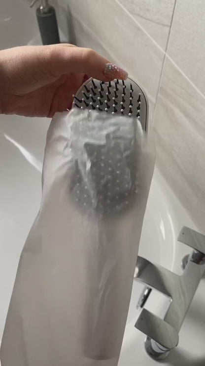 Self-Cleaning Hairbrush